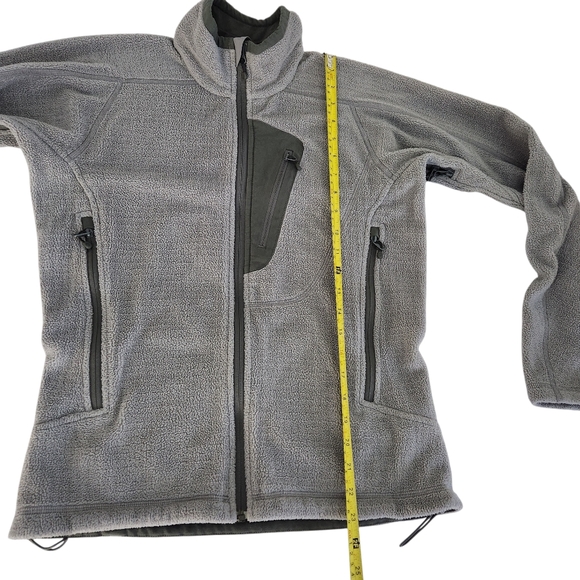 MEC Grey Vintage Full-Zip Fleece Jacket Warm Outdoor Layer size s - Picture 11 of 14